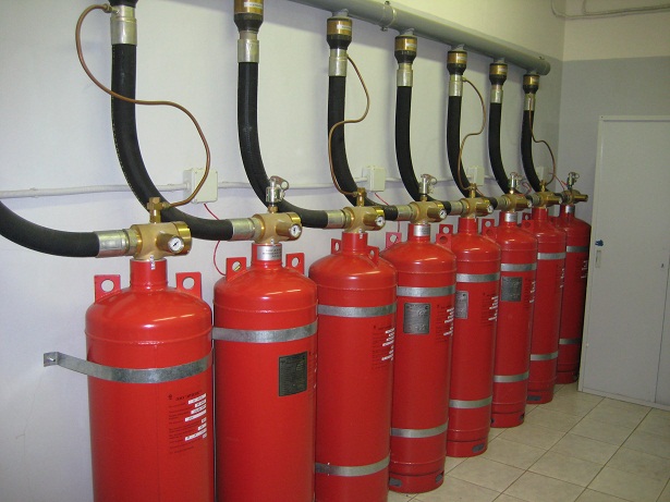 Газовая система пожаротушения